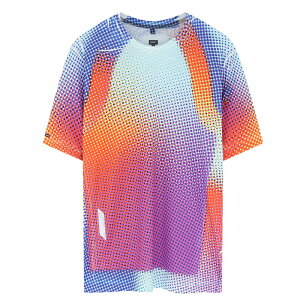 SOAR Running Mens Printed Tech T Blue Rainbow Dot YjOEFA 2025SS wso(ss25st3mblurain)