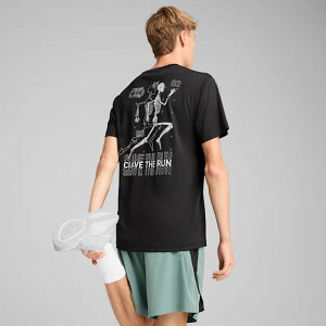 PUMA GRAPHICS SKELETON RUN TVc v[} YjOEFA 2025SS wpum(52787501) 2502wtk ԕis