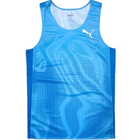 プーマ シングレット SINGLET AOP M PUMA コイケスポーツオリジナル メンズランニングウェア wpu(pumrt202403)