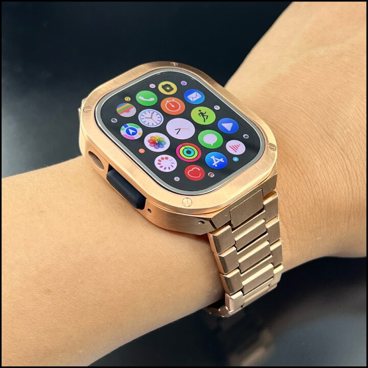 楽天市場】ローズ ウルトラ 49mm 動画 アップルウォッチ ステンレス 