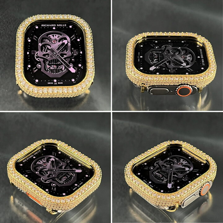 楽天市場】ゴールド 49mm ウルトラ ULTRA アップルウォッチ type01 CZ 