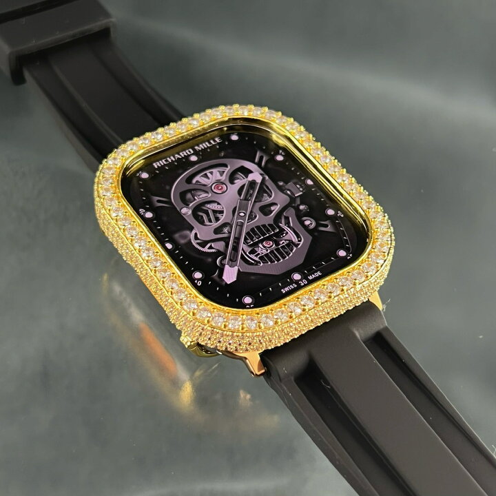 楽天市場】ゴールド 49mm ウルトラ ULTRA アップルウォッチ type01 CZ 