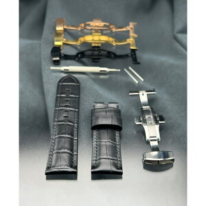 �u���b�N �N���R�_�C�� �x���g �o���h �o�^�t���C�o�b�N���t�� �p�l���C �ɑ� �{�v���v panerai ���O��24mm�@���O��22mm �X�e�����X�`���[�u����