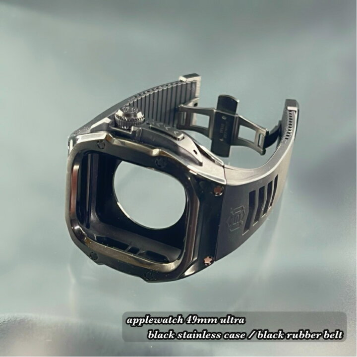 楽天市場】ウルトラ 49mm 動画 アップルウォッチ ブラック ステンレス 