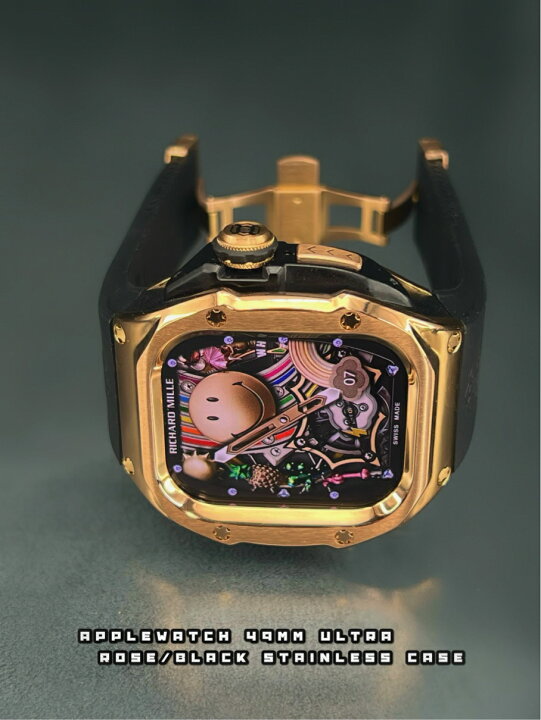 楽天市場】ウルトラ 49mm 動画 アップルウォッチ ローズ ステンレス  