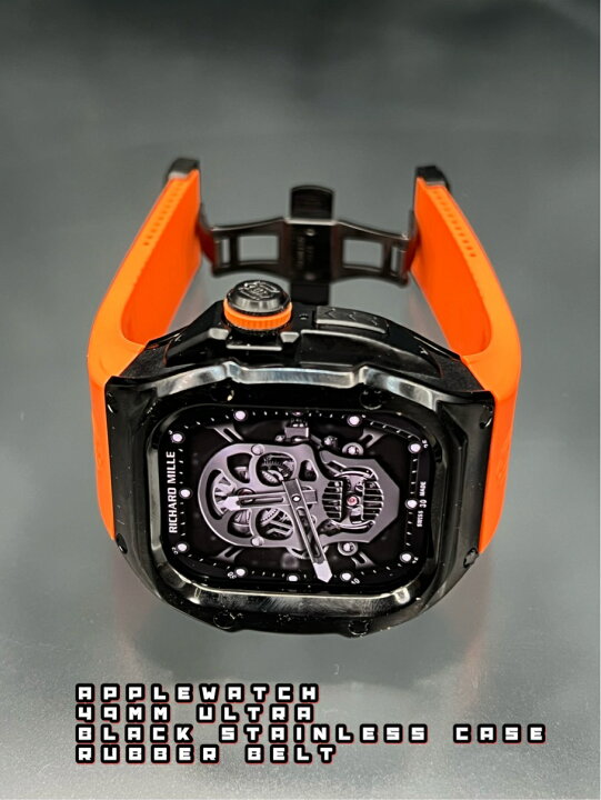 楽天市場】ウルトラ 49mm 動画 アップルウォッチ ブラック ステンレス 
