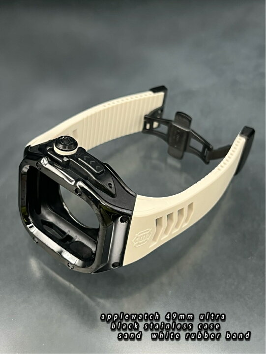 楽天市場】ウルトラ 49mm 動画 アップルウォッチ ブラック ステンレス 