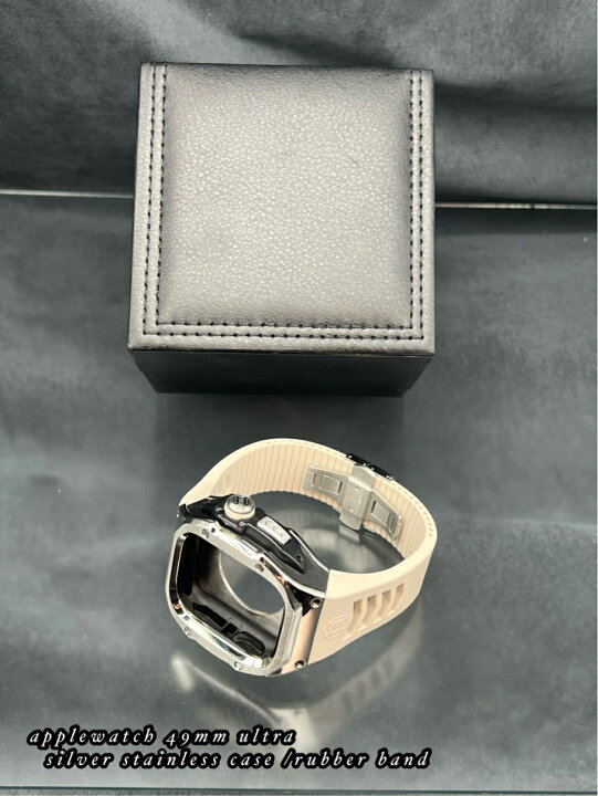 楽天市場】ウルトラ 49mm 動画 アップルウォッチ シルバー ステンレス  