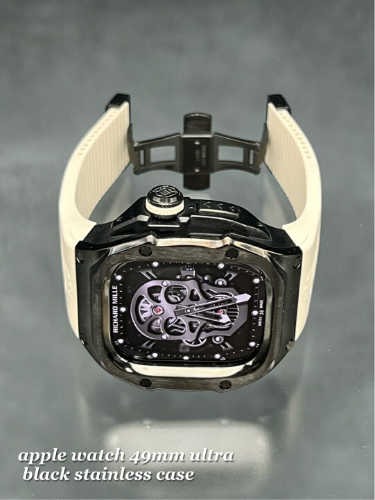 楽天市場】ウルトラ 49mm 動画 アップルウォッチ ブラック ステンレス  