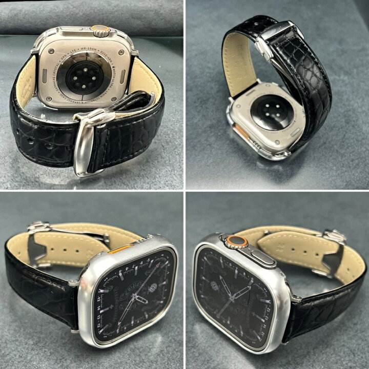 楽天市場】49mm アップルウォッチ アルミニウム カバー ケース セット  