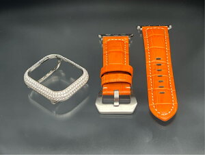 �V���o�[ �x�[�� CZ�_�C�������h �I�����W �x���g �o�b�N���t �A�b�v���E�H�b�` 49mm 41mm 45mm 40mm 44mm �V���[�Y8 SE2 �V���[�Y7 �V���[�Y6 SE �V���[�Y5 �V���[�Y4 �E���g�� ultra APPLEWATCH ���� �v���[