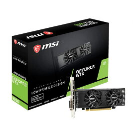 [PR] グラフィックボード MSI エムエスアイ GeForce GTX 1650 4GT LP NVIDIA GeForce GTX 1650 (G5) PCI Express 3.0 x16 モニタ端子 DVIx1 HDMIx1 4537694273800
