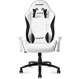ティーン向けゲーミングチェア AKRacing Pinon Gaming Chair White ホワイト 4549584344583-ds メーカー直送【代引・日時指定・キャンセル不可・北海道沖縄離島配送不可】