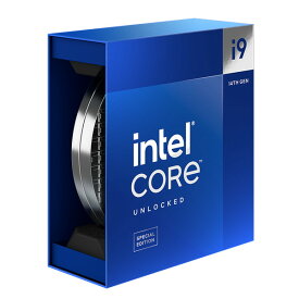 CPU Intel Core i9 14900KS BOX Raptor Lake Refresh BX8071514900KS 第14世代 Core プロセッサー MAX6.2GHz 24(8+16)コア/32スレッド スマートキャッシュ36M 内蔵グラフィック搭載 TDP150W 0735858548663