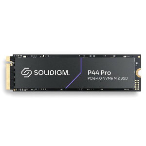 M.2 NVMe SSD Solidigm \_C P44 Pro SSDPFKKW010X7X1 e 1000GB KiTCY M.2 Type2280 C^[tFCX PCI-Express Gen4 ^Cv 3D NAND Ǎx 7000MB/s x 6500MB/s 0840307300300
