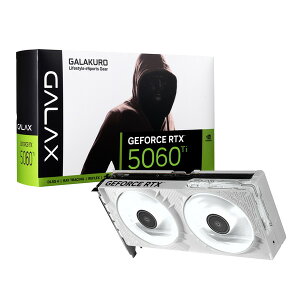 lu OtBbN{[h GK-RTX5060Ti-E8GB/WHITE/DF GeForce RTX5060Ti PCIe 5.0 :GDDR7/8GB yEԕiʏz 4988755072403