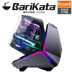 【ポイントアップで5月10日がおトク★店内全品対象】【帝Zen3】ゲーミングPC Ryzen9 5950X/メモリ:32GB ARGB/SSD:NVMe 1TB/850W/GT1030 Barikata RAIZAN-422409 BTOパソコン ゲーミングデスクトップパソコン 新品 7777-JOATR9595XMOD5-20230323-SG