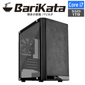 ゲーミングPC Core i7-14700/メモリ:16GB/SSD:1TB NVMe Gen4/650W Barikata Barikata-428034 BTOパソコン ゲーミングデスクトップパソコン 新品 7777-BARIKATA428034-0105