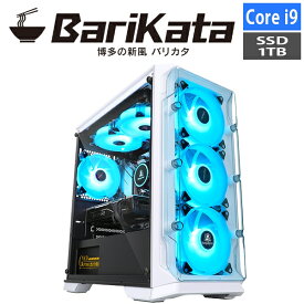 ゲーミングPC Core i9-14900/メモリ:16GB/SSD:1TB NVMe Gen4/750W Barikata Barikata-428035 BTOパソコン ゲーミングデスクトップパソコン 新品 7777-BARIKATA428035-0105