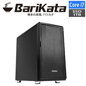 デスクトップPC Core i7-14700/メモリ:16GB/SSD:1TB NVMe Gen4/650W Barikata Harigane-428032 BTOパソコン デスクトップパソコン 新品 7777-HARIGANE428032-0105