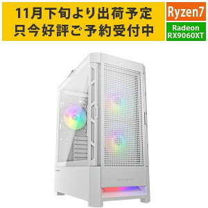 yRX9060XTzy11{o׊Jn\zQ[~OPC Ryzen7 5700X/:16GB/SSD:1TB NVMe/650W/Radeon RX9060XT 16GB Barikata Katamen-446130 BTOp\R Q[~OfXNgbvp\R Vi 7777-Katamen446130-soku