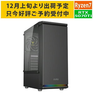 yRTX5070Tizy12{oח\zQ[~OPC Ryzen7 9700X/:16GB/SSD:1TB Gen4/750W/GeForce RTX5070Ti 16GB Barikata Katamen-446213 BTOp\R Q[~OfXNgbvp\R Vi 7777-Katamen446213-soku