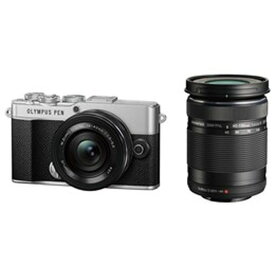 デジタル一眼カメラ OLYMPUS / オリンパス OLYMPUS PEN E-P7 EZダブルズームキット [シルバー] 【キャンセル不可・北海道沖縄離島配送不可】 0057-4545350055844-ds 4545350055844-ds