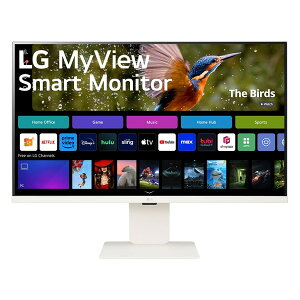 PCj^[EtfBXvC LGGNgjNX webOSΉ USB Type-C 31.5C` 4K/IPSfBXvC MyView Smart Monitor 32SR83U-W [31.5C`] yLZsEkCꗣzsz 0057-498
