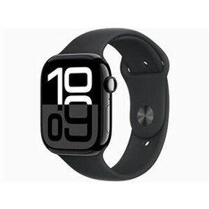�X�}�[�g�E�H�b�`�E�E�F�A���u���[�� �A�b�v�� / APPLE Apple Watch Series 10 GPS���f�� 46mm MWWP3J/A [�W�F�b�g�u���b�N�E�u���b�N�X�|�[�c�o���h S/M] �y�L�����Z���s�E�k�C�����ꗣ���z���s�z 005