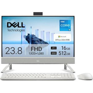 �f�X�N�g�b�v�p�\�R�� DELL Dell 24 AD47-FNWHB [�p�[���z���C�g](Win11 Home/ Core i5 1334U/16GB/512GB/H��B 2024/23.8�^) �y�L�����Z���s�E�k�C�����ꗣ���z���s�z 0057-4582724747615-ds