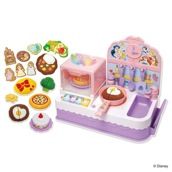 ディズニープリンセス まほうのキラキラオーブンキッチン おもちゃ こども 子供 ままごと ごっこ 3歳からタカラトミーマーケティング -お取り寄せ-【キャンセル不可・北海道沖縄離島配送不可】  0389-4904810991137-ds