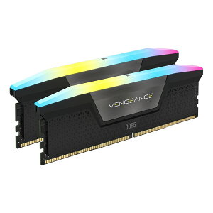 Corsair VENGEANCE RGB CMH64GX5M2B5600Z40K Ki:PC5-44800 (DDR5-5600MHz) 32GB×2 64GB ivۏ yLZsEkCꗣzsz-񂹕i- 0840006600145-ds