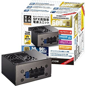 lu KRPW-SXP600W/90+ PCd SFX 600W 80PLUS GoldyLZsEkCꗣzsz -- 4988755044998-ds
