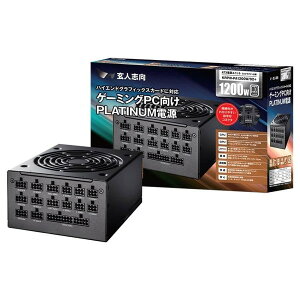 ���l�u�� KRPW-PA1200W/92+ PC�d�� ATX 1200W 80PLUS Platinum�y�L�����Z���s�E�k�C�����ꗣ���z���s�z -������- 4988755062329-ds