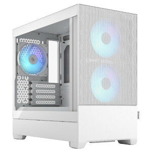 Fractal Design Pop Mini Air RGB White TG Clear Tint }CN^[PCP[X FD-C-POR1M-01yLZsEkCꗣzsz-񂹕i- 4537694286343-ds