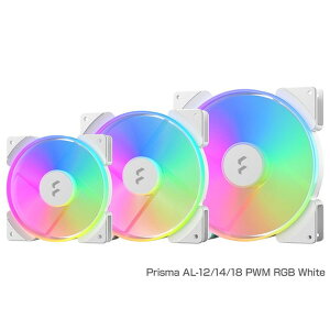 P[Xt@ Fractal Design Prisma AL-18 PWM RGB White FD-FAN-PRI-AL18-PWM-WT yLZsEkCꗣzsz -- 4537694313155-ds