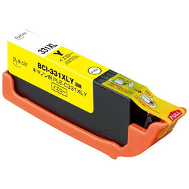 プレジール キヤノン用 BCI-331XLY互換インクカートリッジ イエロー(染料) 【キャンセル不可・北海道沖縄離島配送不可】 -お取り寄せ- 4589846741699-ds