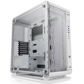 【ポイントアップで4月25日がおトク★店内全品対象】Thermaltake Core P6 TG -Snow- ミドルタワーPCケース CA-1V2-00M6WN-00【キャンセル不可・北海道沖縄離島配送不可】-お取り寄せ品- 4713227528597-ds