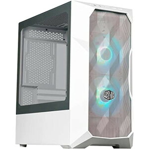 COOLERMASTER マイクロタワーPCケース TD300-WGNN-S00 (TD300 Mesh white) 【キャンセル不可・北海道沖縄離島配送不可】-お取り寄せ品- 4719512124161-ds