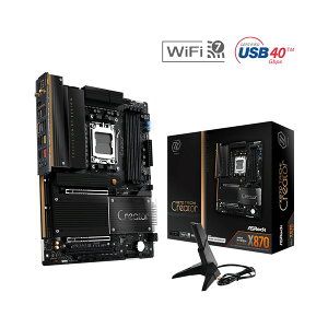 ASRock �}�U�[�{�[�h X870 Taichi Creator / AMD X870�`�b�v�Z�b�g / AMD Ryzen 9000/8000/7000�Ή� / ATX�t�H�[���t�@�N�^�[ / PCI Express 5.0 x16�X���b�g / LED �}�U�{ �A�X���b�N �y�L�����Z���s�E�k�C�����ꗣ��