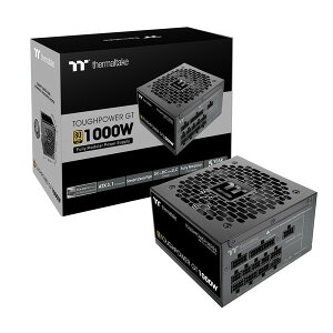 Thermaltake �T�[�}���e�C�N TOUGHPOWER GT/1000W ATX 3.1 PS-TPT-1000FNFAGJ-3 �d�����j�b�g �u���b�N 1000W ATX 3.1 80PLUS GOLD�F�� PCI Express 5.1�Ή� �y�L�����Z���s�E�k�C�����ꗣ���z���s�z -������- 471165