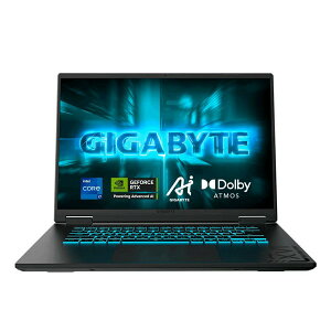 GIGABYTE �Q�[�~���O�m�[�g�p�\�R�� GAMING A16 CVHI3JP894SH 16�C���` Intel Core i7-13620H GeForce RTX 5060 Laptop ������:16GB SSD:1TB Windows 11 Home ���{��L�[�{�[�h �u���b�N�X�`�[�� �M�K�o�C�g�m�[�gPC 4719331765330