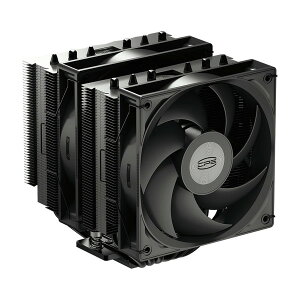 SCYTHE �T�C�Y CPU�N�[���[ RT620PRO-BK �u���b�N 120mm �T�C�h�t���[�N�[���[ 6mm�a�q�[�g�p�C�v6�{���� LGA185X�V���[�Y�Ή� AMD AM5 RYZEN�Ή� �⋭�p�u���P�b�g���� �y�L�����Z���s�E�k�C�����ꗣ��