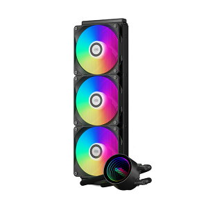 CPS ����CPU�N�[���[ DA360 V2 ARGB BK DA360-V2-ARGB-BK �u���b�N 360mm LGA1851�Ή� AM5�Ή� CPU�N�[���[ ����N�[���[�y�L�����Z���s�E�k�C�����ꗣ���z���s�z -������- 6940526115298-ds