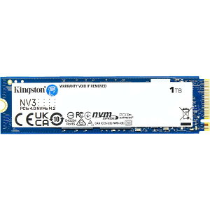 SSD �L���O�X�g�� 1TB NV3 PCIe 4.0 NVMe SSD SNV3S/1000G M.2 (Type2280) Kingston�y�L�����Z���s�E�k�C�����ꗣ���z���s�z 0740617344790-ds