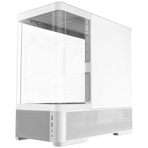 ANTEC PC�P�[�X �~�h���^���[ C6 Curve Air White �z���C�g �O�ʋ����K���X�p�l�� ��p�^ �s���[���X 120mm�t�@���ő�6��ډ� �y�L�����Z���s�E�k�C�����ꗣ���z���s�z 0761345102766-ds
