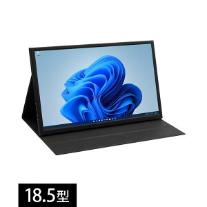 ITPROTECH ���o�C���t���}���`���j�^�[ LCD18HCR-IPS �u���b�N USB-C�ڑ� PC���j�^�[ 18.5�^ /1920×1080/IPS�p�l�� 4580438146687