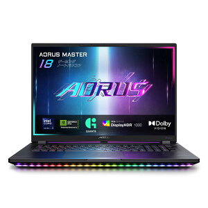 GIGABYTE Q[~Om[gp\R AORUS MASTER 18 BZHC6JPD45JP 18C` Intel Core Ultra 9 275HX NVIDIA GeForce RTX 5090 Laptop :64GB SSD:2TB Windows 11 Pro MKoCg m[gPC 4719331762933-ds