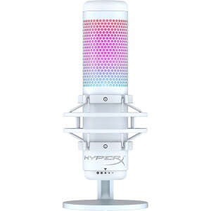 HyperX RfT[}CN HyperX QuadCast S hU/ϏՌ݌v |bvtB^[ ~[g؂ւ QCʒ PC/PS5/PS4Ή RGB zCg 519P0AA yLZsEkCꗣz