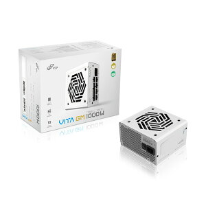 FSP PCd VITA GM 1000W WT 80PLUS GOLDF ATX3.1Ή tW[P[u zCg VITA-1000GM,W yLZsEkCꗣzsz 4713224529818-ds